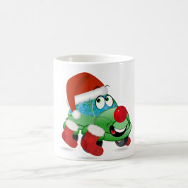 Taza De Café Personalizado de coches de Navidades inteligentes