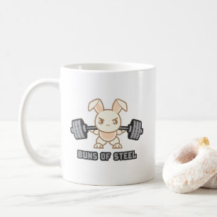 Taza De Café Personalizado De Conejito En Curso - Conejillos De