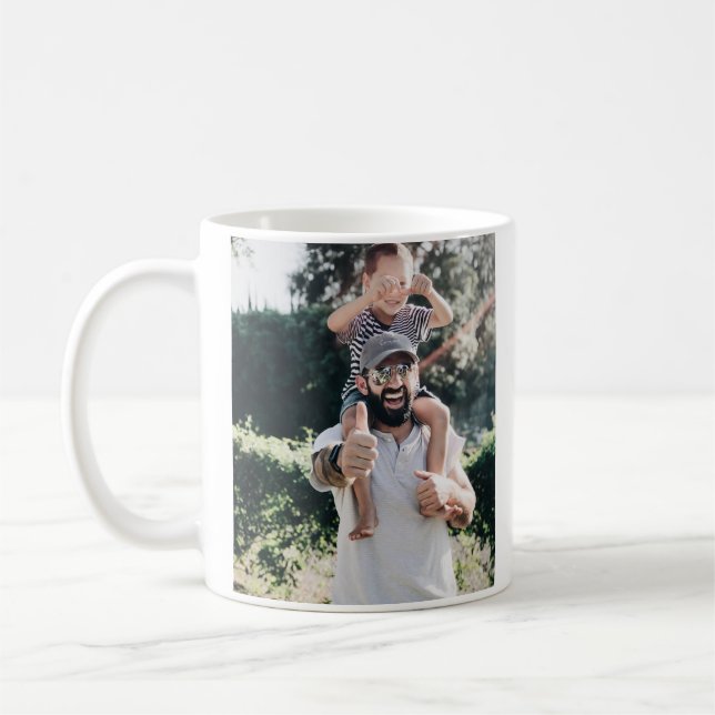 Taza De Café Personalizado de diseño fotográfico propio (Izquierda)
