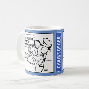 Taza De Café Personalizado de Eliminación de Residuos Confidenc