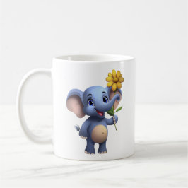 Taza De Café Personalizado de fantasía Elephant Mug