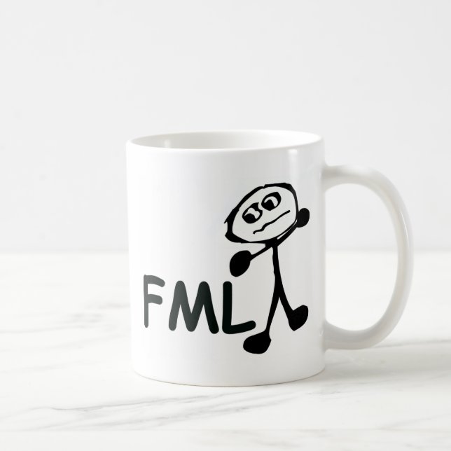 Taza De Café Personalizado de FML (Derecha)