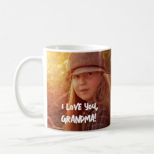 Taza De Café Personalizado DE FOTOS CAFFEE Mug PARA GRANDMA