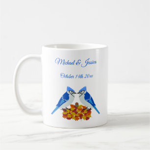 Taza De Café Personalizado de la boda de la caída de los gritos