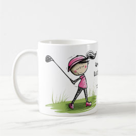 Taza De Café Personalizado de la Liga de Golf Country Club Ladi