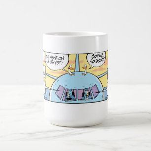 Taza De Café Personalizado de la lista de comprobación piloto 