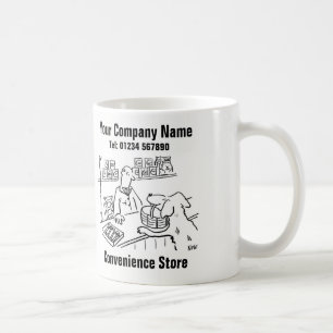Taza De Café Personalizado de la Tienda de conveniencia