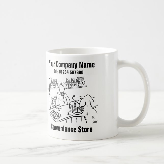 Taza De Café Personalizado de la Tienda de conveniencia (Derecha)