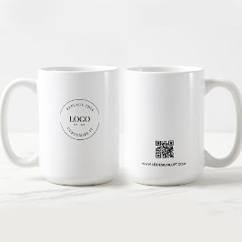 Taza De Café Personalizado de logotipo empresarial Sitio web de