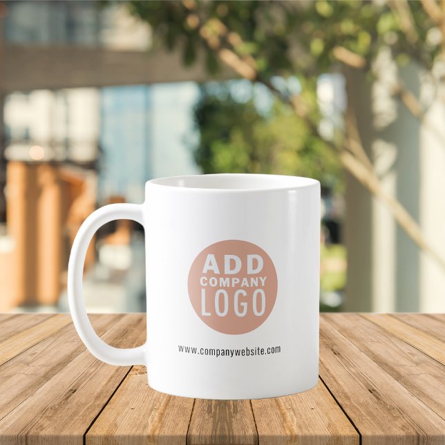 Taza De Café Personalizado de logotipos de empresas (Subido por el creador)