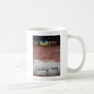 Taza De Café personalizado de lujo rosa y blanco