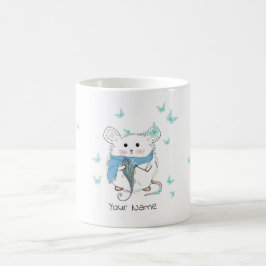 Taza De Café Personalizado de mariposa de pequeño martillo