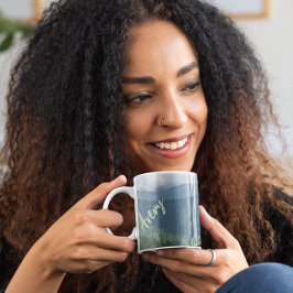 Taza De Café Personalizado de moda Clingmans Dome Smoky Mountai
