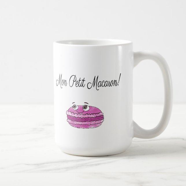 Taza De Café Personalizado de Mon Petit Macaron (Derecha)