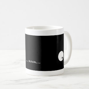 Taza De Café Personalizado de ojos mínimos limpios