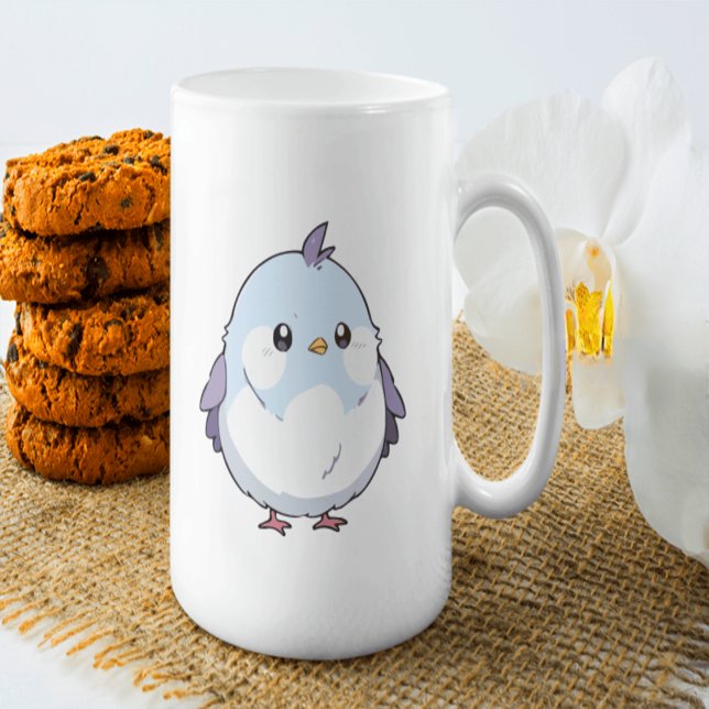 Taza De Café Personalizado de pájaro Cute Kawaii Chubby - Paste (Subido por el creador)