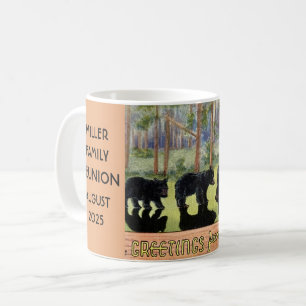 Taza De Café Personalizado de Reunión de la Familia Yellowstone