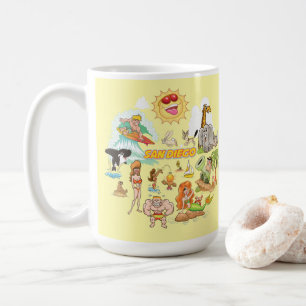 Taza De Café Personalizado de San Diego California