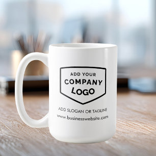 Taza De Café Personalizado de swag de su empresa con logotipo c
