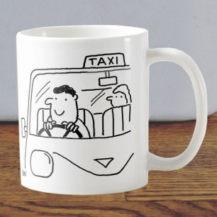 Taza De Café Personalizado de taxista