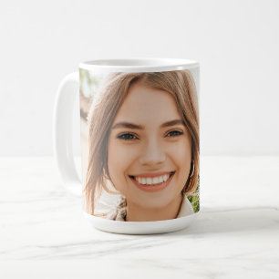 Taza De Café Personalizado de texto de foto diseño propio