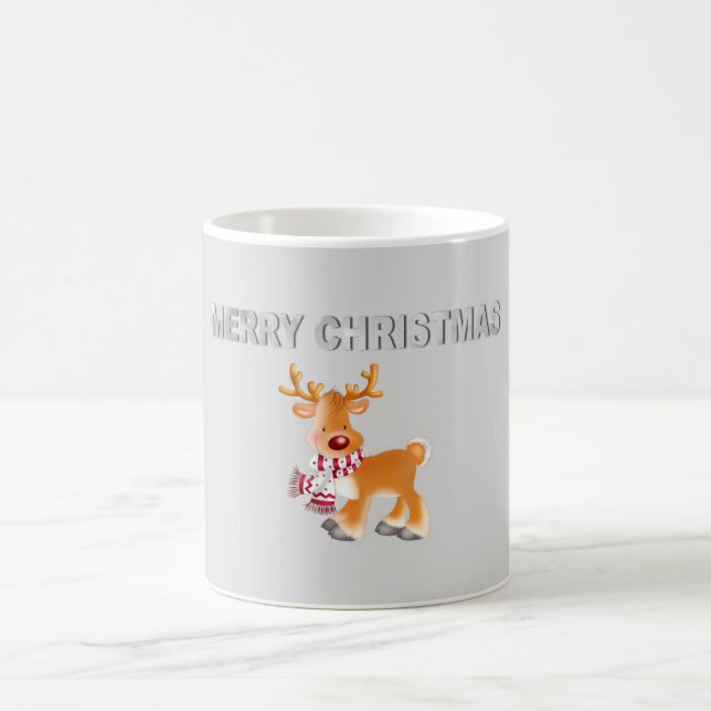 Taza De Café Personalizado Deer Coffee Mug (Centro)