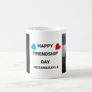 Taza De Café Personalizado del Día de la Amistad Feliz