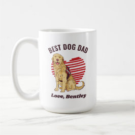 Taza De Café Personalizado del perro del perro del perro del pe