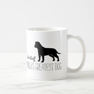 Taza De Café Personalizado del personal de American Staffordshi
