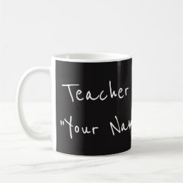 Taza De Café Personalizado del profesor mug