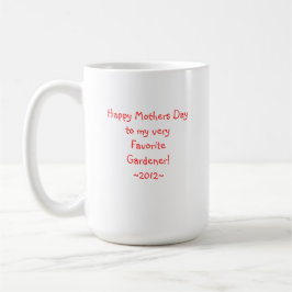 Taza De Café Personalizado divertida de Wildflowers Wild Crazy 