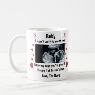 Taza De Café Personalizado El primer regalo del día del padre