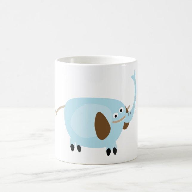 Taza De Café personalizado elephant mug (Centro)