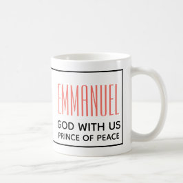 Taza De Café Personalizado EMMANUEL PRINCIPIO DE Navidades DE P