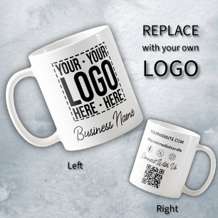Taza De Café Personalizado Empresa con logotipo comercial Perso