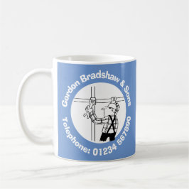 Taza De Café Personalizado empresarial de Scaffolder & Scaffold