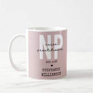 Taza De Café Personalizado Enfermera practicante NP regalo de g