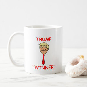 Taza De Café Personalizado enfrenta a Trump con empate - Ganado