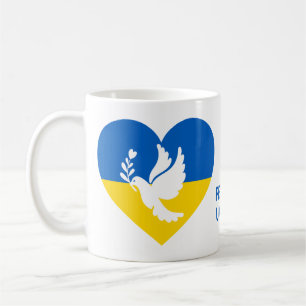 Taza De Café Personalizado envía mensajes de paz a Ucrania