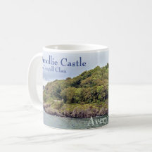 Personalizado escocés MacDougall Clan Castle Mug
