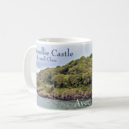 Taza De Café Personalizado escocés MacDougall Clan Castle Mug
