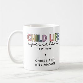 Taza De Café Personalizado Especialista en Vida Infantil CCLS