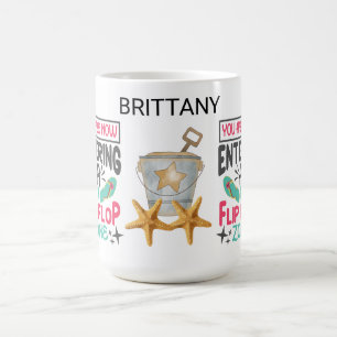 Taza De Café Personalizado, está ingresando a una zona de volte