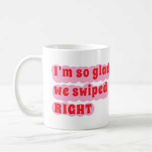 Taza De Café Personalizado Estoy tan contenta de que hayamos da