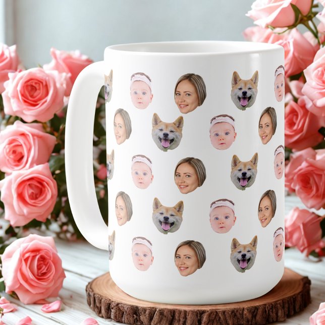 Taza De Café Personalizado Face Mug, Personalizado de fotografí (Subido por el creador)