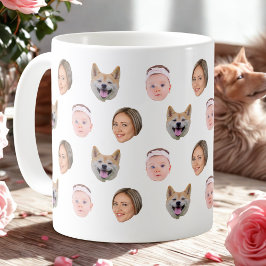 Taza De Café Personalizado Face Mug, Personalizado de fotografí