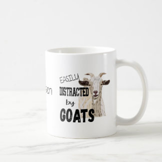 Taza De Café Personalizado Fácilmente Distraído Por Cabras