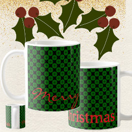Taza De Café Personalizado Feliz Navidad Navidad, pastelería ve