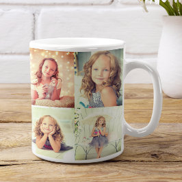 Taza De Café Personalizado Filtro brillante 10 hijos de familia