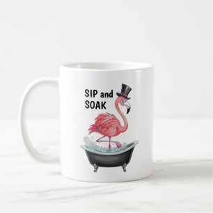 Taza De Café Personalizado Flamingo